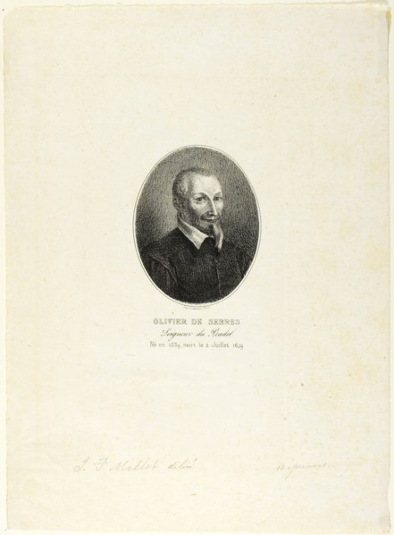 Olivier de Serres, 1858. Creator: Jean Francois Millet.