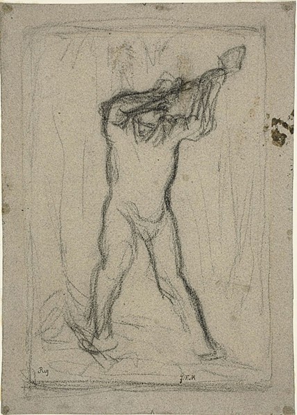 The Woodchopper, c. 1848–1850. Creator: Jean Francois Millet.