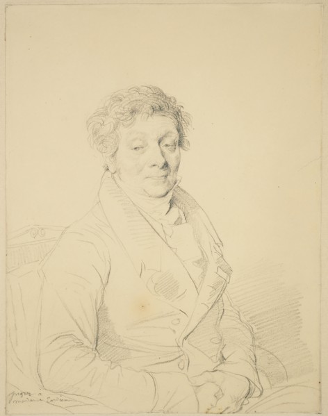 Pierre Alexandre Tardieu, c. 1825. Creator: Jean-Auguste-Dominique Ingres.