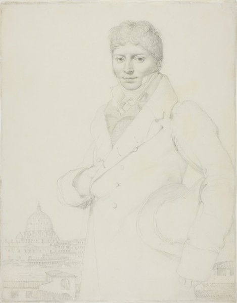Portrait of Jean-Louis Robin, c. 1810. Creator: Jean-Auguste-Dominique Ingres.