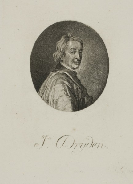 John Dryden, n.d. Creator: Jean-Baptiste de Grateloup.