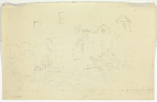 A House, n.d. Creator: Pierre Antoine Mongin.