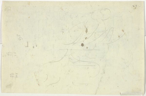 Sketch and Sums, n.d. Creator: Pierre Antoine Mongin.