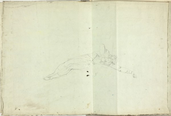 Young Man Dancing, n.d. Creator: Pierre Antoine Mongin.