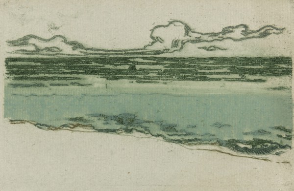 The Sea at Bognor, 1895. Creator: Theodore Roussel.