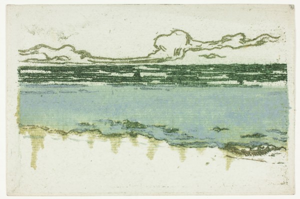 The Sea at Bognor, 1895. Creator: Theodore Roussel.