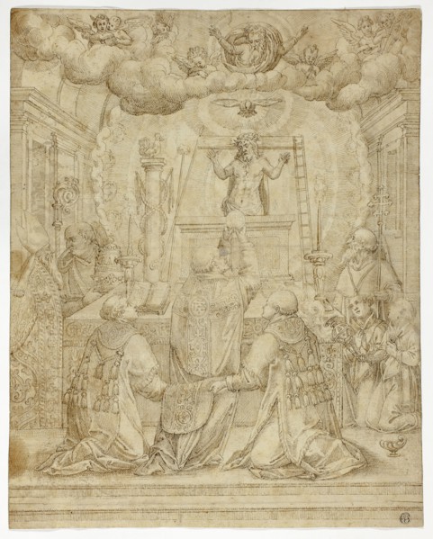 Vision of Saint Gregory, n.d. Creator: Unknown.
