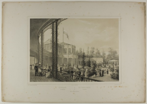 The Vauxhall in Pavlovsky, c. 1820. Creator: C. Schultz.