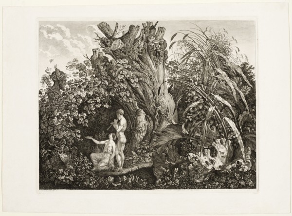 The Sacrifice of Pan, 1808/15. Creator: Carl Wilhelm Kolbe the elder.
