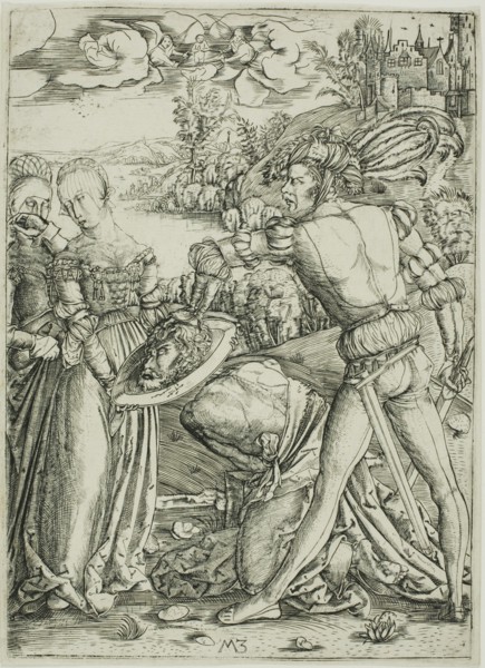 The Beheading of St. John the Baptist, c. 1500. Creator: Master MZ.