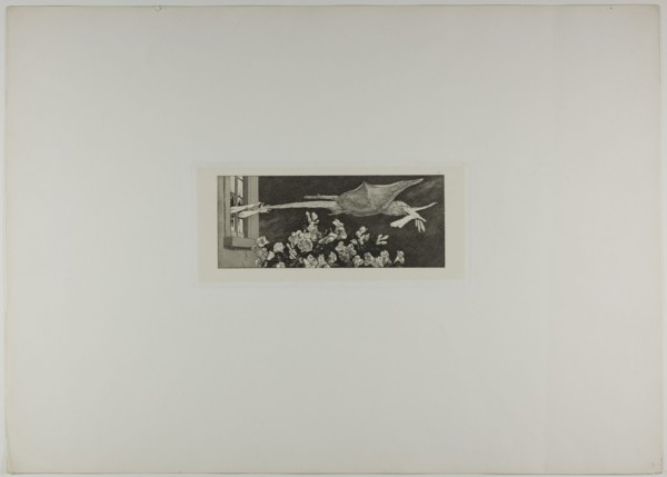 Abduction, plate nine from A Glove, 1881. Creator: Max Klinger.