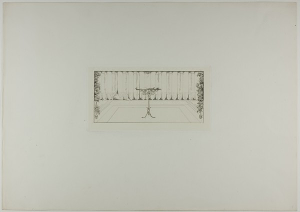 Quiet, plate eight from A Glove, 1881. Creator: Max Klinger.