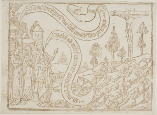 Page from the Canticum Canticorum (The Song of Solomon), ca. 1469-70. Creator: Unknown.
