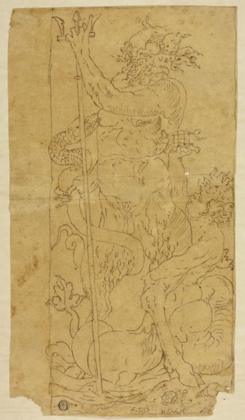 Neptune and Triton, n.d. Creator: Unknown.