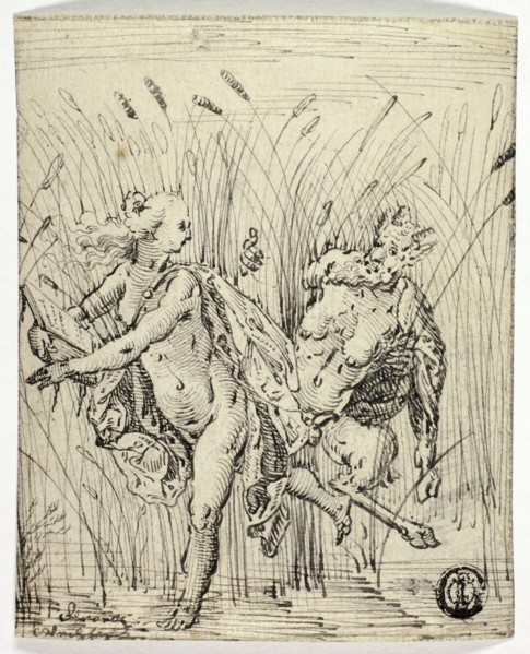 Pan and Syrinx, n.d. Creator: Unknown.