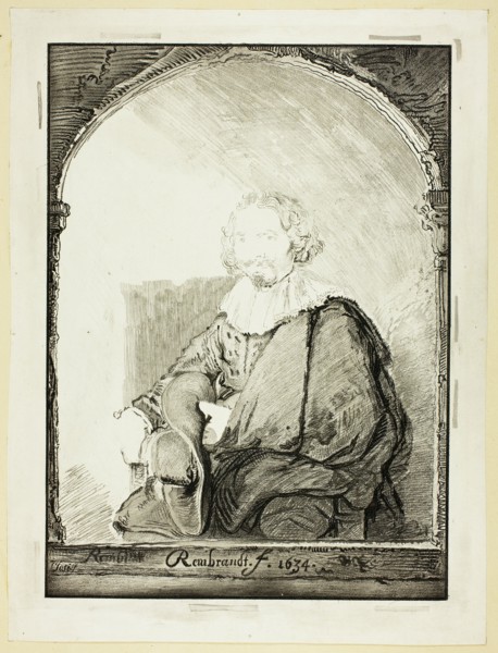 Portrait of a Man in an Arm Chair..., published 1821. Creator: Christian Josi.