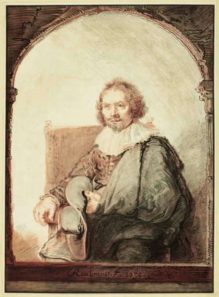 Portrait of a Man in an Arm Chair..., published 1821. Creator: Christian Josi.