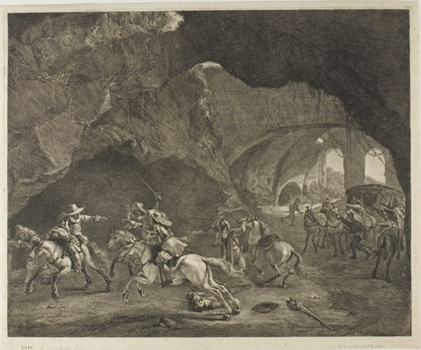 Ambuscade, n.d. Creator: Cornelis de Visscher.