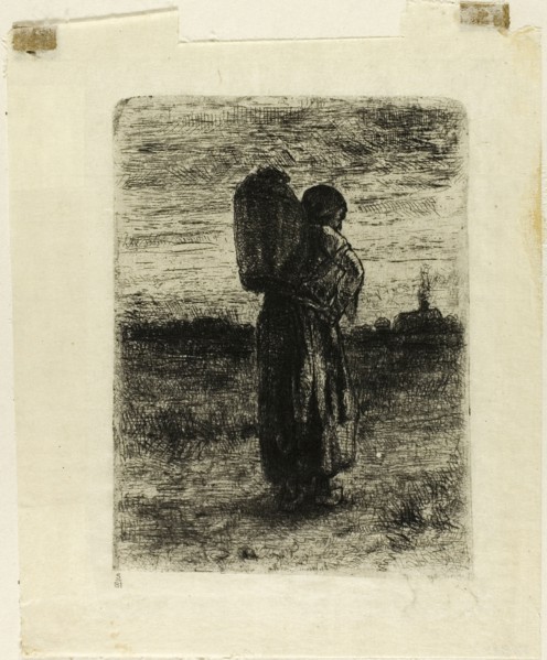 Homewards, n.d. Creator: Jozef Israels.