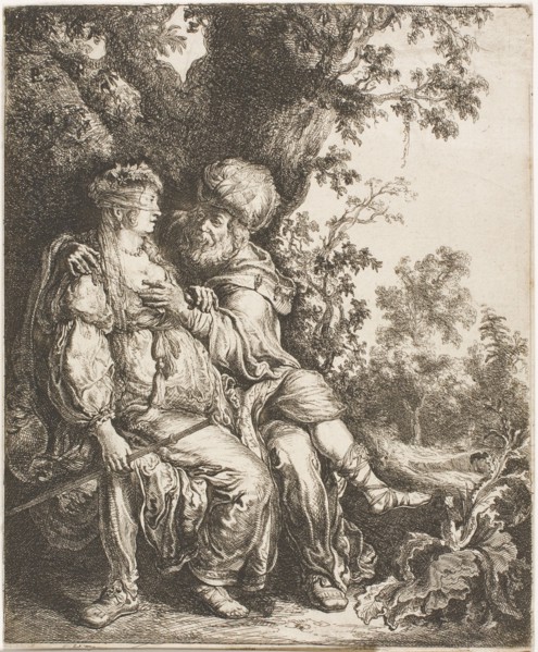 Juda and Thamar, n.d. Creator: Pieter Lastman.