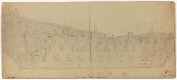 Side View of Man o' War, n.d. Creator: Willem van de Velde I.