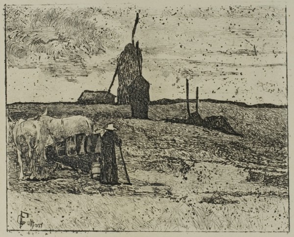 Maremma in Tuscany, n.d. Creator: Giovanni Fattori.