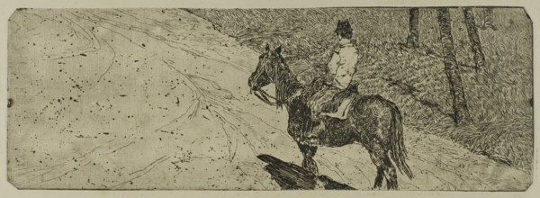 Cavalry Soldier, n.d. Creator: Giovanni Fattori.