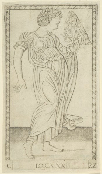 Logic, plate 22 from Arts and Sciences, c.1465. Creator: Unknown.