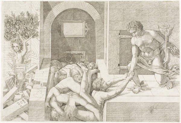 Ignorance and Mercury, n.d. Creator: School of Andrea Mantegna.