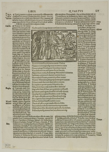 Juno in Hades from P. Ouidij Nasonis poete ingeniosissimi Metamorphoseos Libri, plate...1937. Creators: Unknown, Max Geisberg.