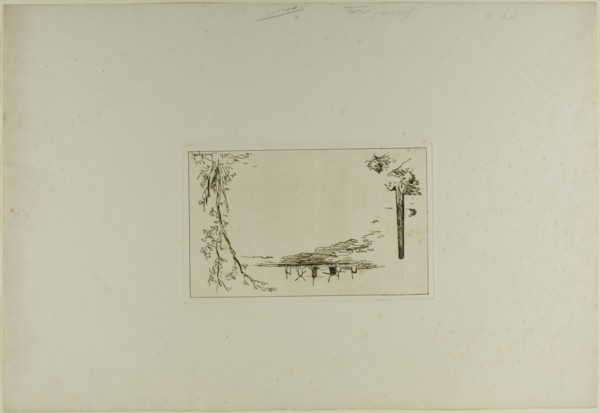 Title Page, from Cahier de six eaux-fortes, vues de Hollande, 1862. Creator: Johan Barthold Jongkind.