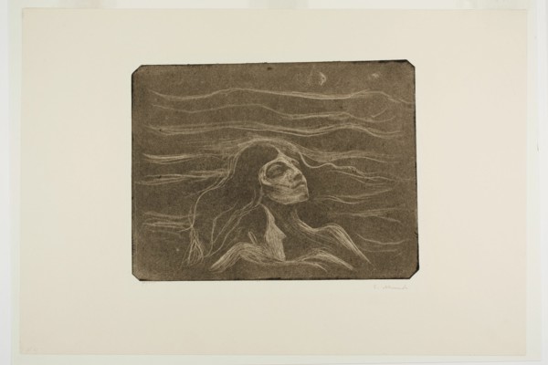 On the Waves of Love, 1896. Creator: Edvard Munch.