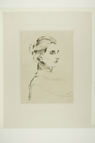 Mrs. Marie Linde, 1902. Creator: Edvard Munch.