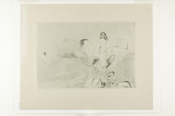 Women Bathing, 1895. Creator: Edvard Munch.