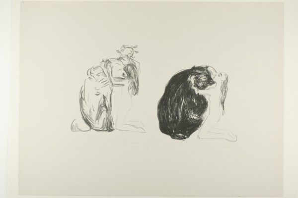 The Bear, from Alpha and Omega, 1908/09. Creator: Edvard Munch.