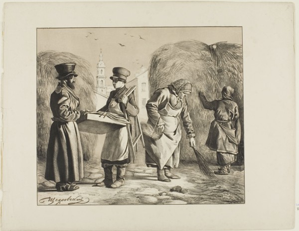Scenes from Russian Folk Life, n.d. Creator:  Ignatii Stepanovich Shchedrovski.