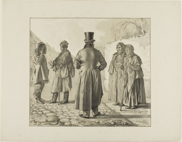 Scenes from Russian Folk Life, n.d. Creator:  Ignatii Stepanovich Shchedrovski.