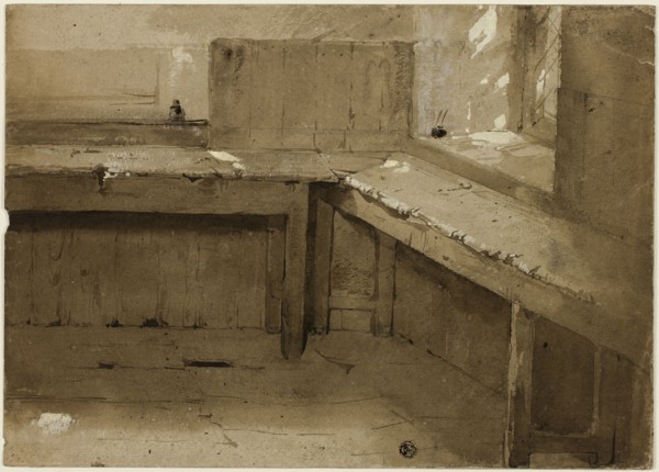 Background Study, 1840/50. Creator: David Wilkie.