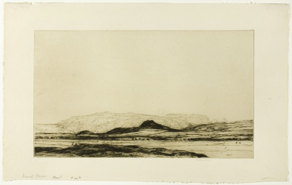 Dinnet Moor, 1912. Creator: David Young Cameron.