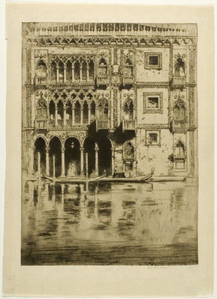 Cá d'Oro, 1900. Creator: David Young Cameron.