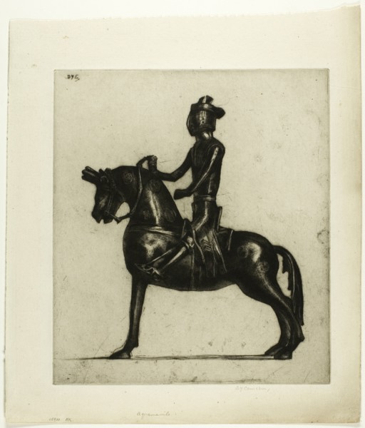 Aquamanile, 1913. Creator: David Young Cameron.