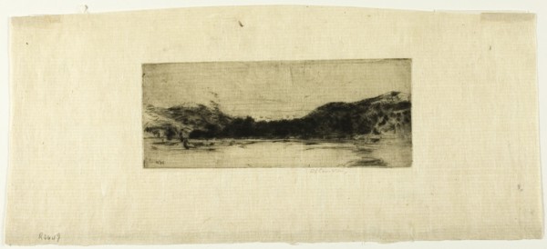 Sketch on the Tay, 1908. Creator: David Young Cameron.