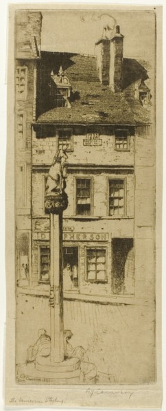 The Unicorn, Stirling, 1891. Creator: David Young Cameron.