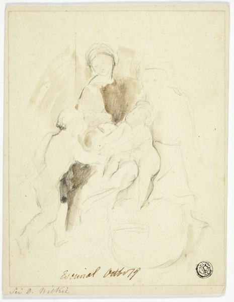 Holy Family in the Escorial, n.d. Creator: David Wilkie.