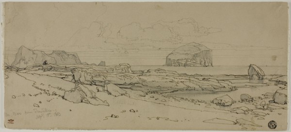 The Bars from Tantallon, Scotland, 1863. Creator: William Leighton Leitch.
