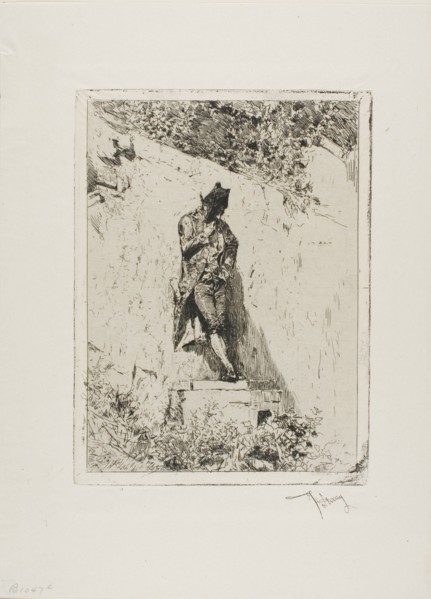 Meditation, n.d. Creator: Mariano Jose Maria Bernardo Fortuny y Carbo.