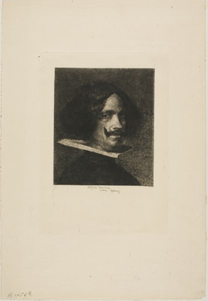 Portrait of Velasquez, n.d. Creator: Mariano Jose Maria Bernardo Fortuny y Carbo.