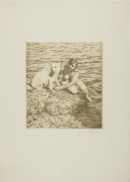 Sappo, 1917. Creator: Anders Leonard Zorn.