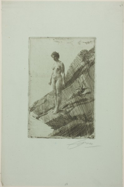 Edö, 1907. Creator: Anders Leonard Zorn.