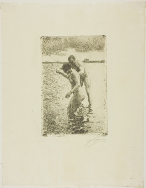 Pilot, 1919. Creator: Anders Leonard Zorn.